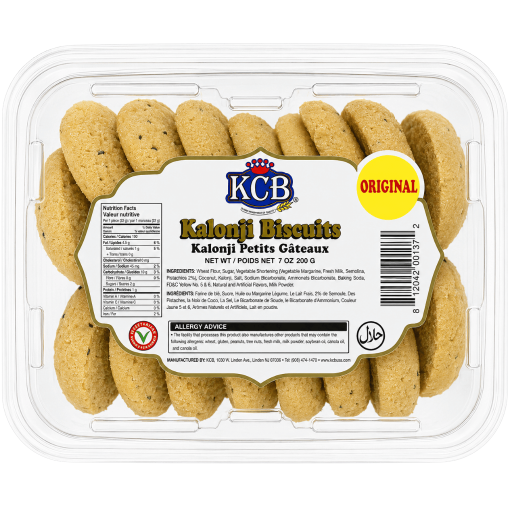 KCB Kalonji Cookies 200 g buy online USA - 1